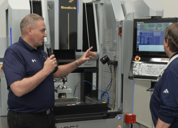 Sodick AL40G Die Sinker Demo – Open House 2025